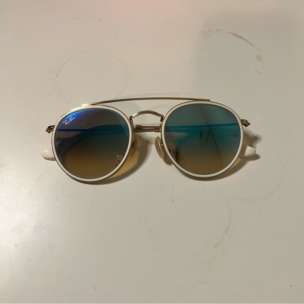 Ray ban polarized double bridge sunglasses